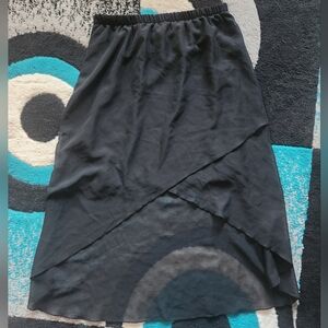 Black High Low Disney D-signed Skirt